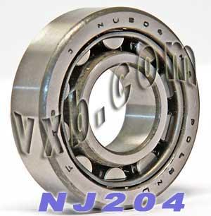 NJ204 Cylindrical Roller Bearing 20x47x14mm Cylindrical Bearing
