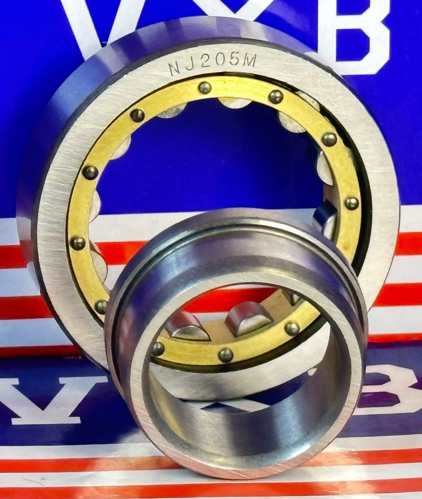 NJ205M Cylindrical Roller Bearing 25x52x15 Cylindrical Bearing