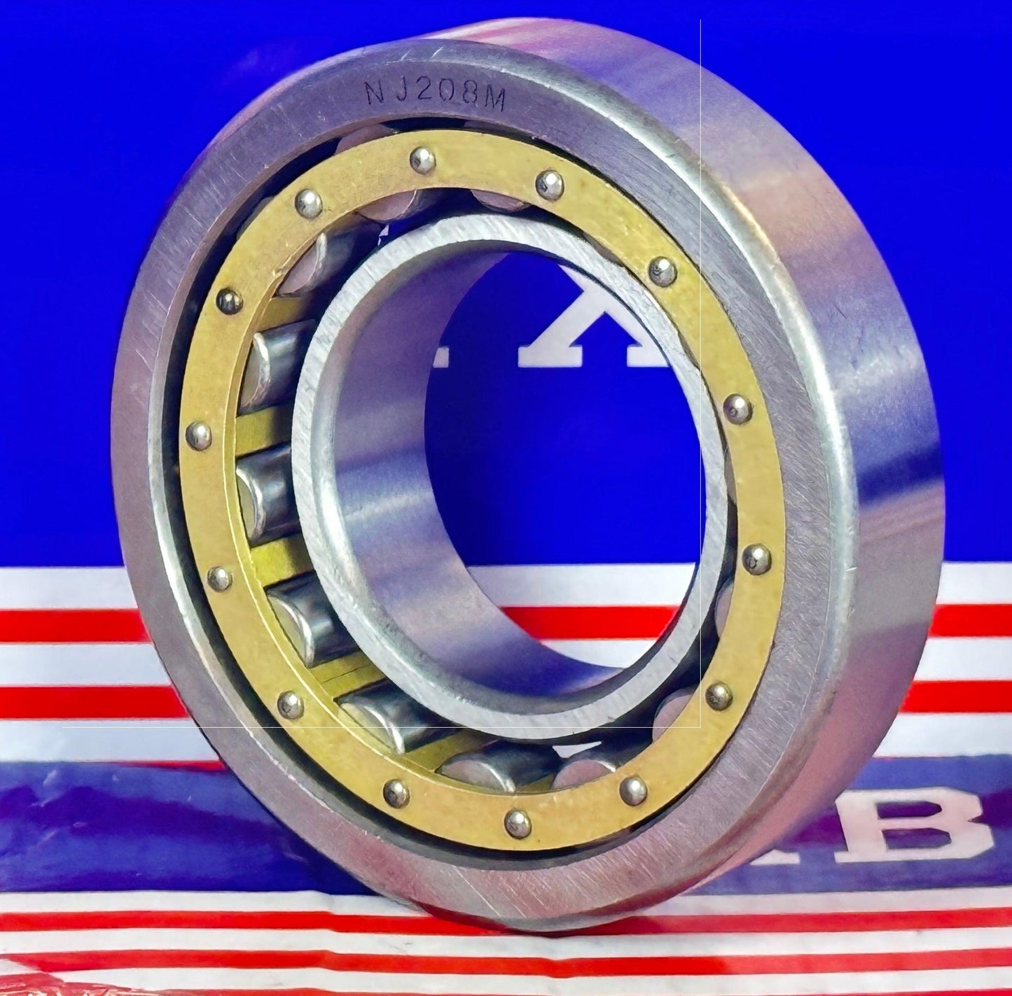 NJ208M Cylindrical Roller Bearing 40x80x18 Cylindrical Bearing