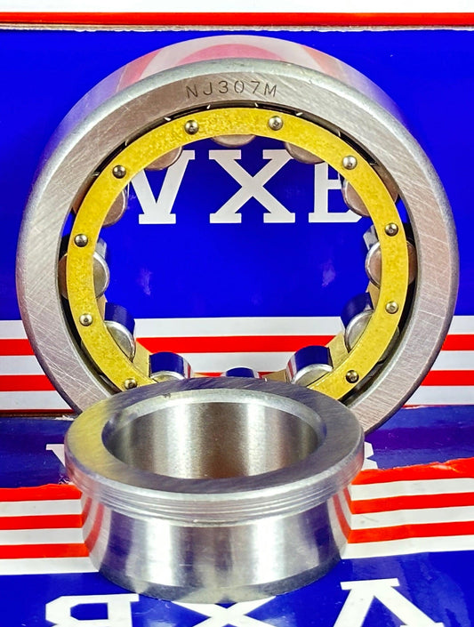 NJ307M Cylindrical Roller Bearing 35x80x21 Cylindrical Bearing