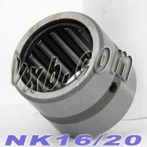 NK16/20 Needle Roller Bearing 16x24x20mm - Machined Type