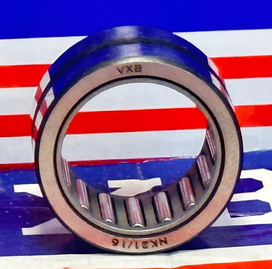 NK21/16 Needle Roller Bearing 21x29x16mm - Machined Type