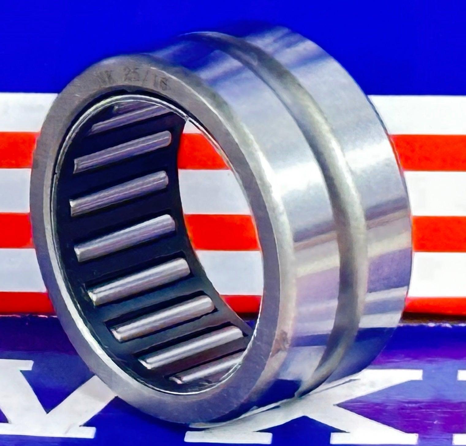 NK25/16 Needle roller bearing 25x33x16mm - Machined Type