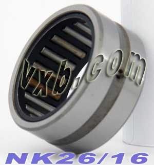 NK26/16 Needle Roller Bearing 26x34x16mm - Machined Type