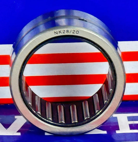 NK28/20 Needle Roller Bearing 28x37x20mm - Machined Type