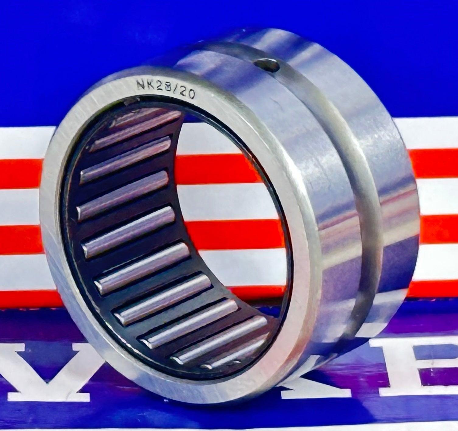 NK28/20 Needle Roller Bearing 28x37x20mm - Machined Type