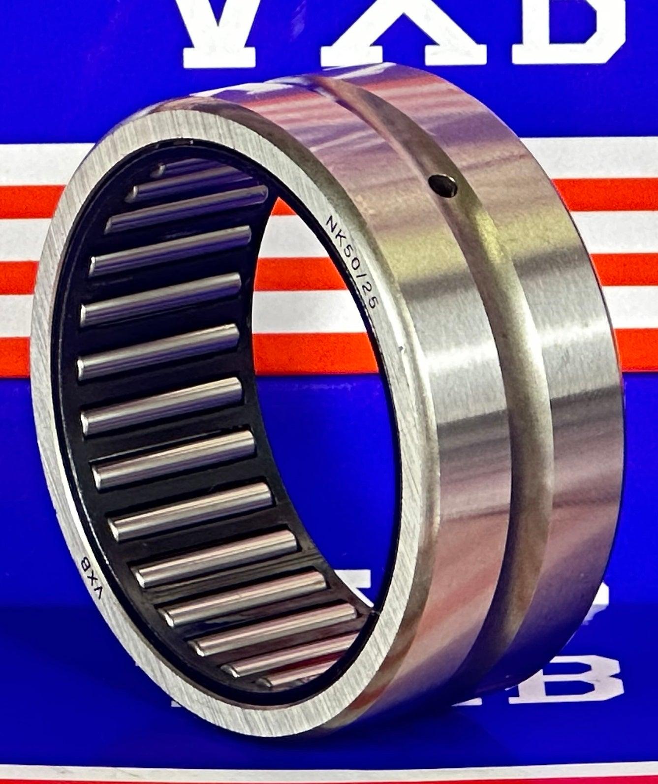NK50/25 Needle Roller Bearing 50x62x25mm - Machined Type