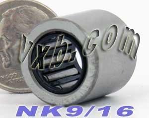NK9/16 Needle roller bearing 9x16x16 Miniature Bearing - Machined Type