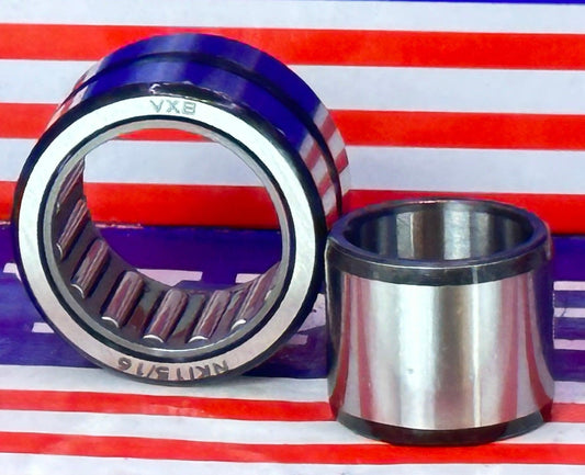 NKI15/16 Needle Roller Bearing 15x27x16mm - Machined Type