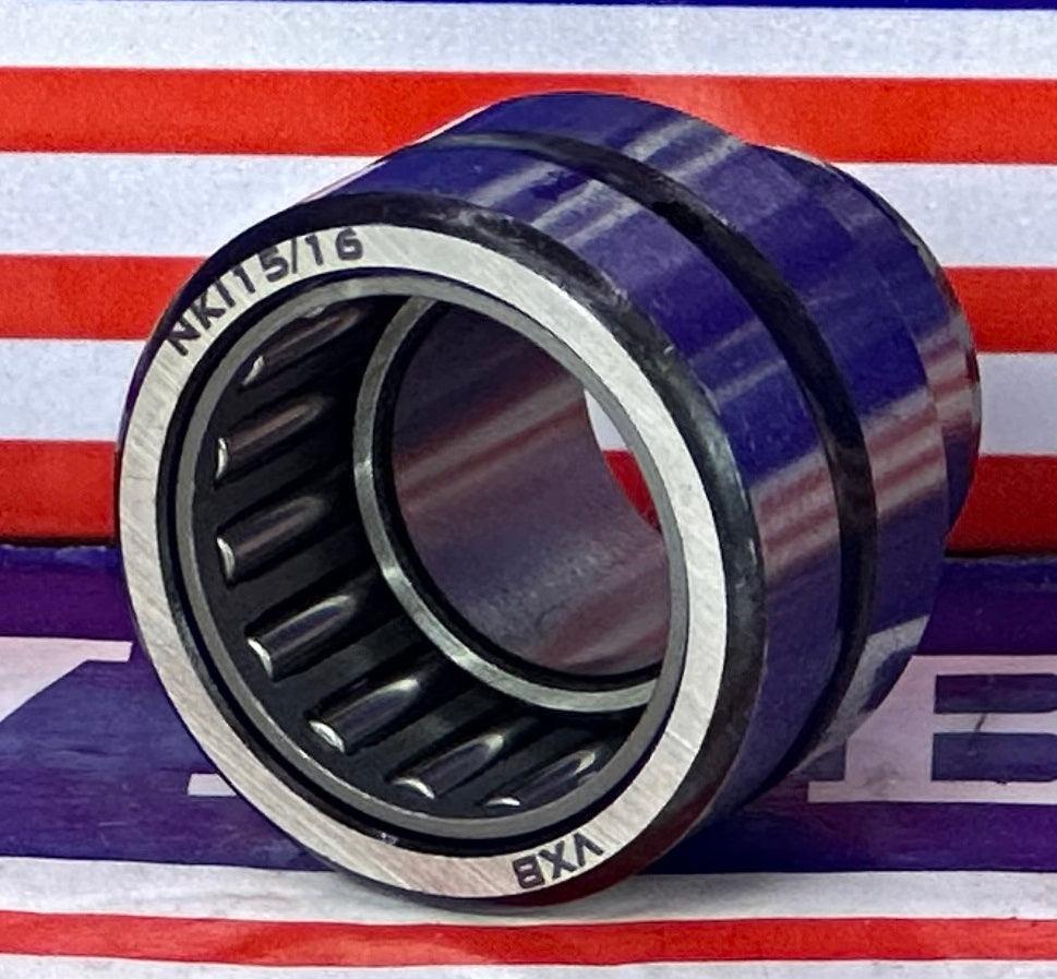 NKI15/16 Needle Roller Bearing 15x27x16mm - Machined Type