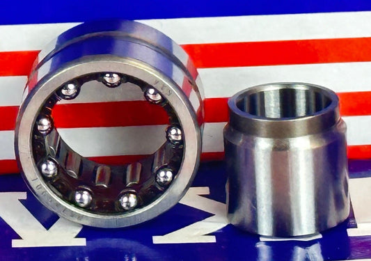 NKIA5901 Combined Needle & Ball Bearing 12x24x16mm - Machined Type