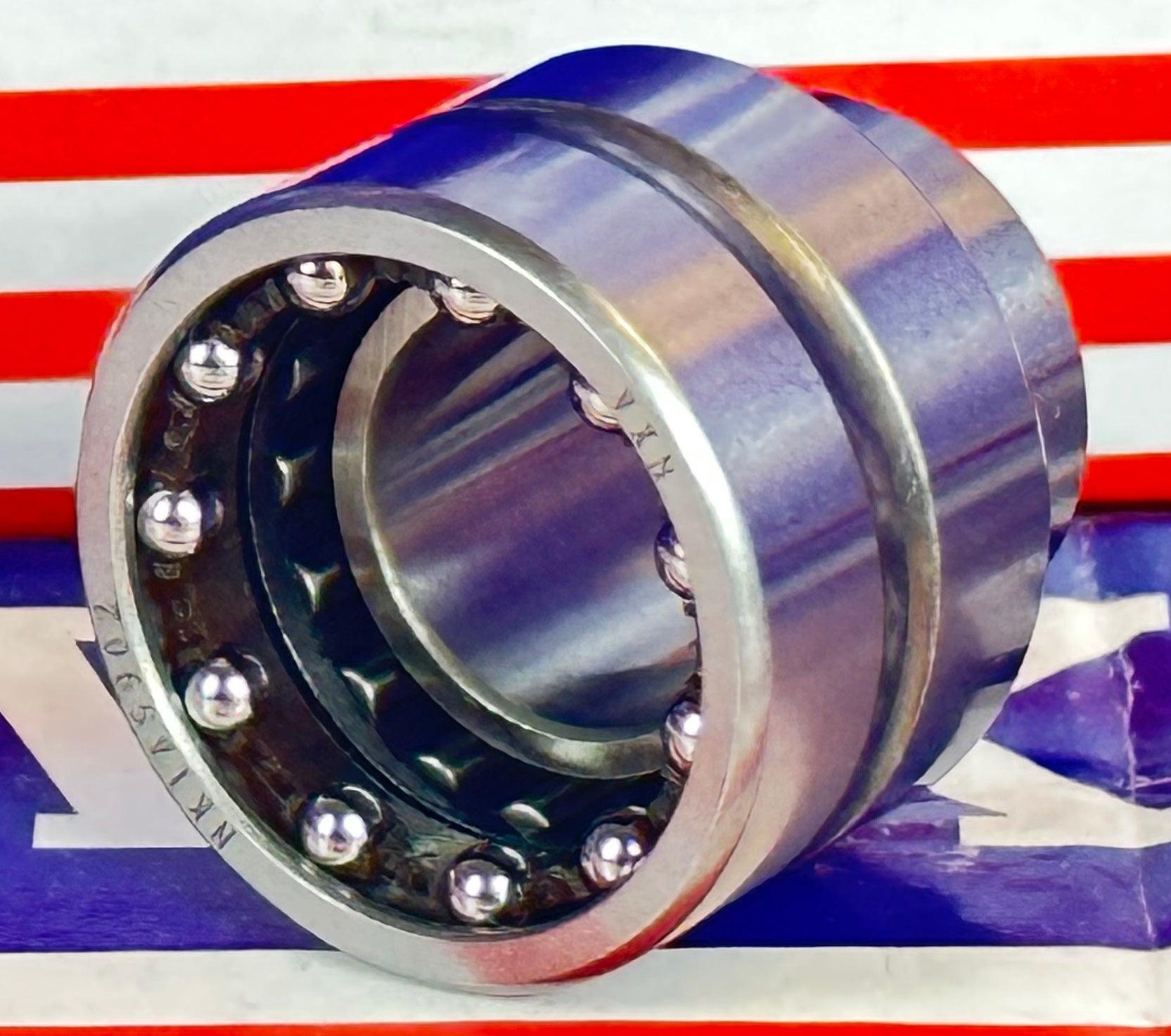 NKIA5902 Combined Needle & Ball Bearing 15x28x18mm - Machined Type