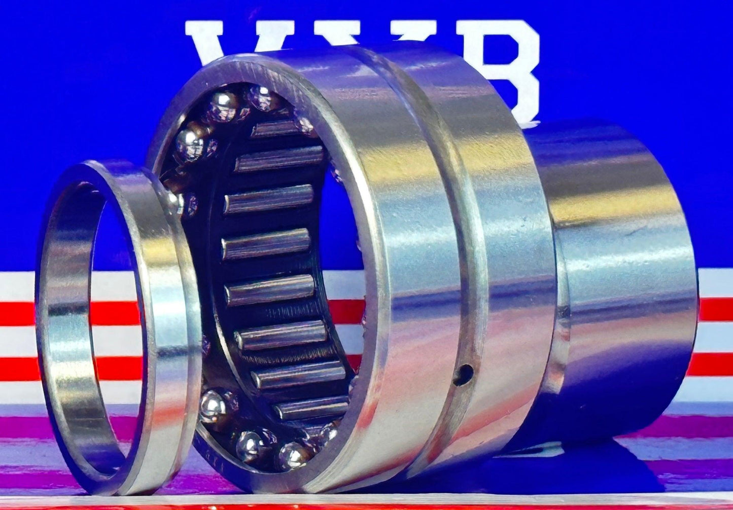 NKIB5907 Needle Roller Bearing - 3-Point Contact Ball Bearing 35X55X27mm - Machined Type