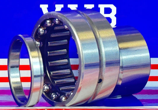 NKIB5907 Needle Roller Bearing - 3-Point Contact Ball Bearing 35X55X27mm - Machined Type