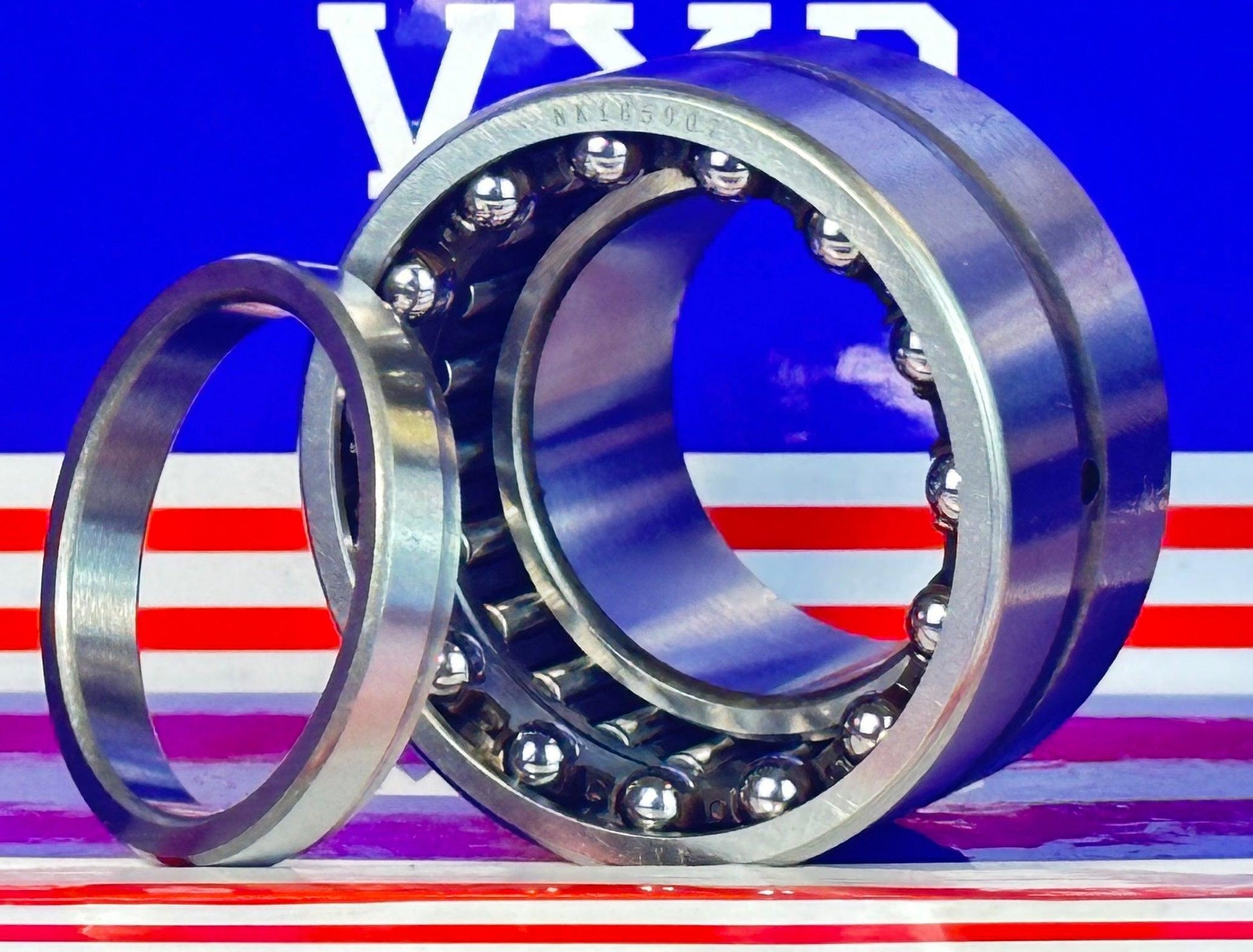 NKIB5907 Needle Roller Bearing - 3-Point Contact Ball Bearing 35X55X27mm - Machined Type