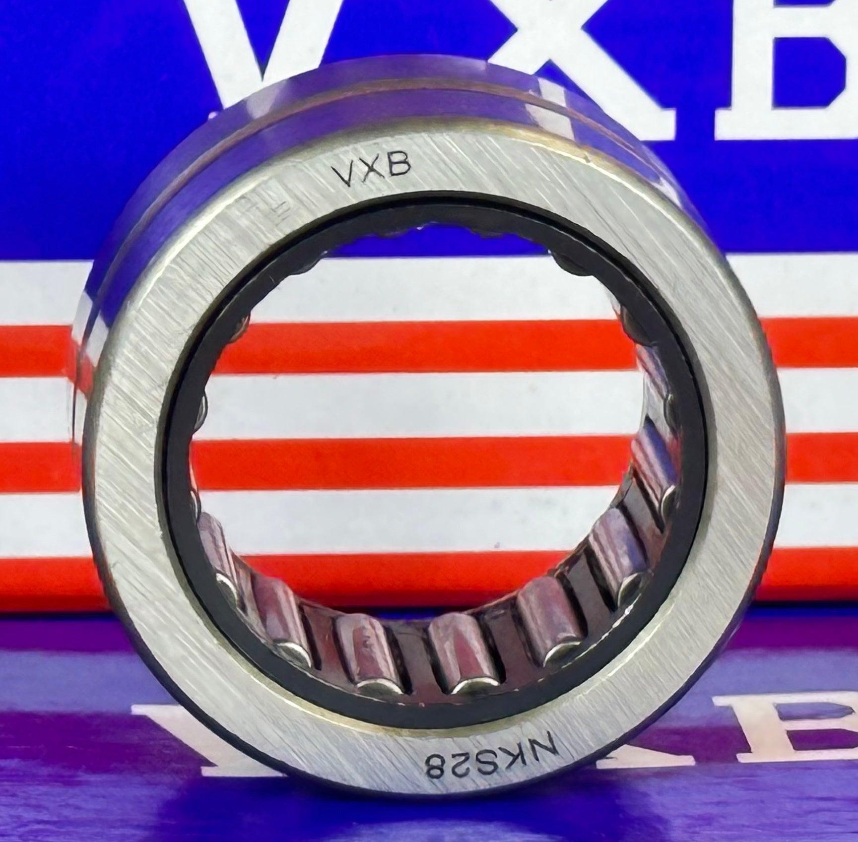 NKS28 Bearing 28x42x20mm Needle Roller - Machined Type