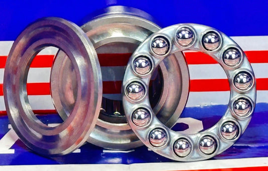 NKX20 Combined Needle Roller With Thrust Ball Bearing 20x30x30mm - Machined Type