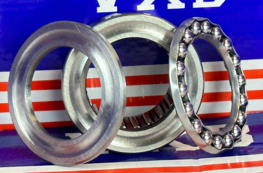 NKX30 Combined Needle Roller With Thrust Ball Bearing 30x42x30mm - Machined Type