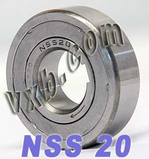NSS20 One-Way Backstop Clutch 20x47x14mm - Bearing Support Required