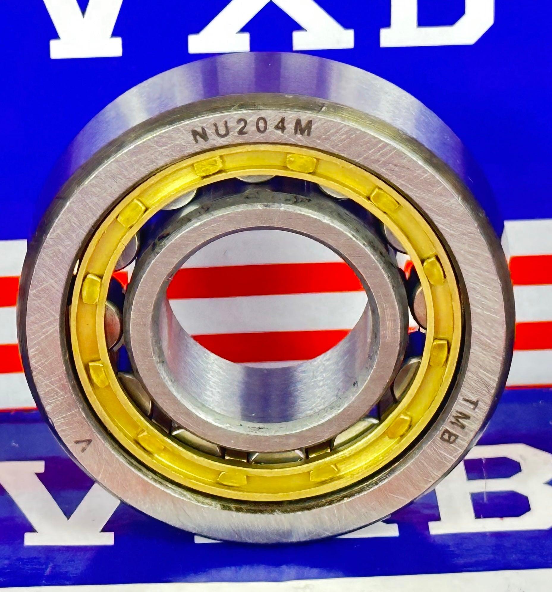 NU204M Cylindrical Roller Bearing 20x47x14 Cylindrical Bearing