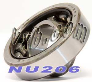 NU206 Cylindrical Roller Bearing 30x62x16mm