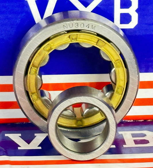 NU304M Cylindrical Roller Bearing 20x52x15mm Cylindrical Bearing