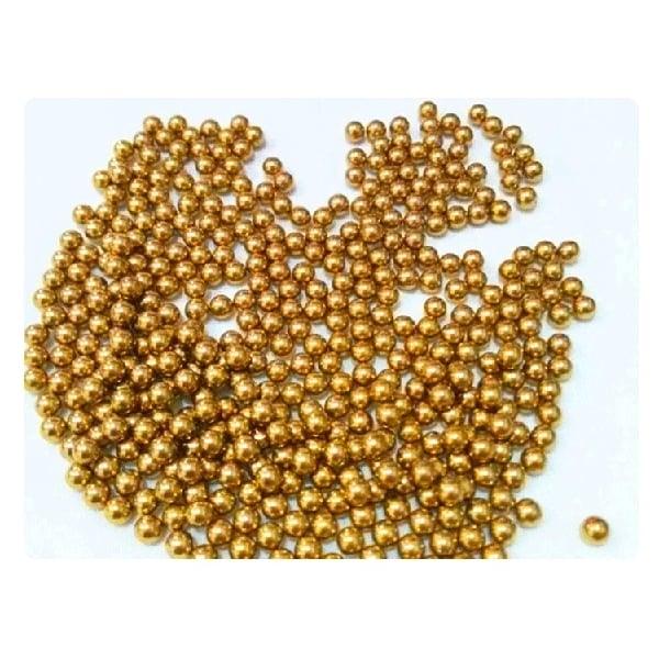 10-Pack 8mm= 0.315" Diameter Loose Solid Bronze/Brass Bearing Balls