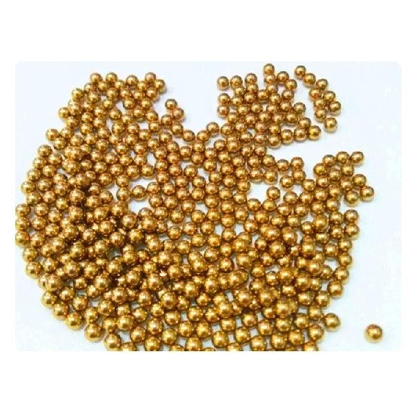 10-Pack Bearing Balls 1.8mm = 0.078"es Diameter Loose Solid Bronze/brass