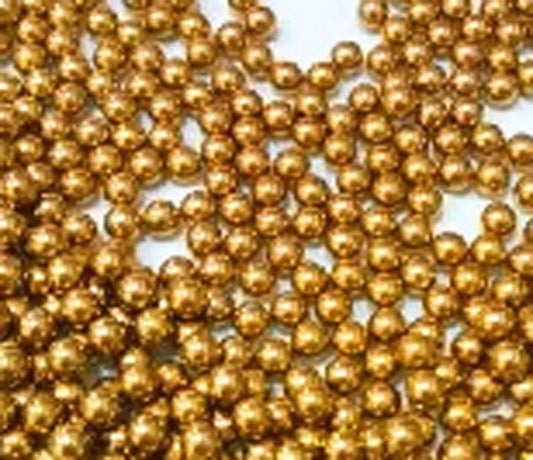 10-Pack Bearing Balls 1mm = 0.039"es Diameter Loose Solid Bronze/brass