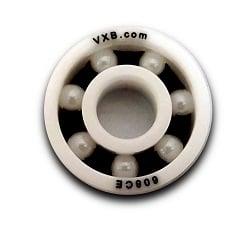 10-Pack Fidget Hand Spinner 608CE ZrO2 Full Ceramic Open Ball Bearing - Nylon Cage