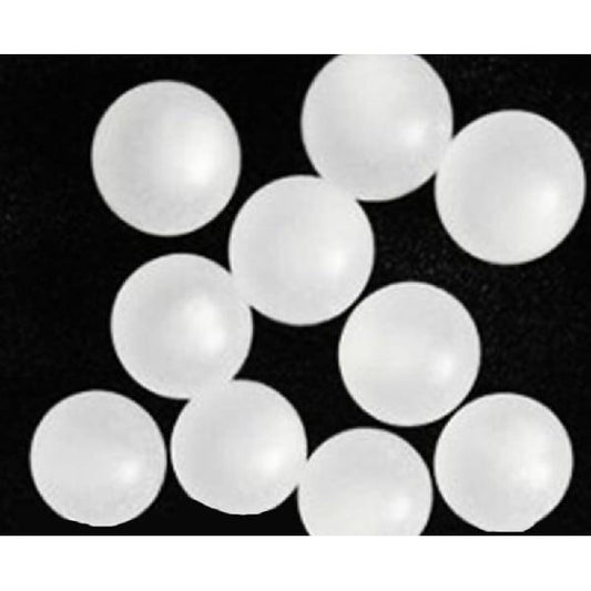 10-Pack Loose Plastic Balls 6mm Polyoxymethylene POM