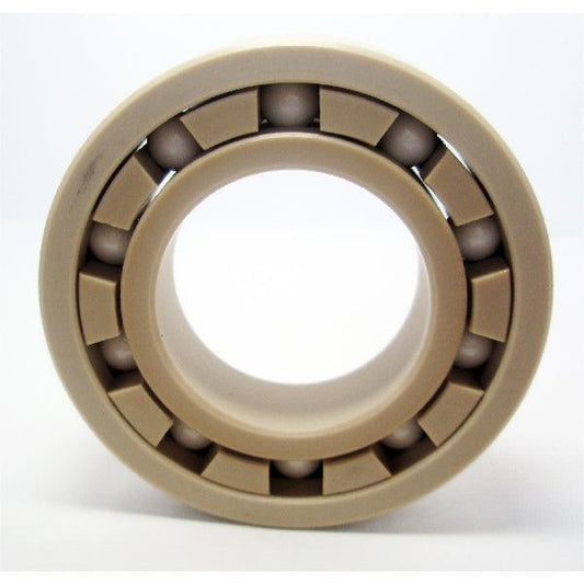 20-Pack 6000 Open PEEK Ball Bearing - PTFE Cage & Alumina Ceramic Balls made in Japan