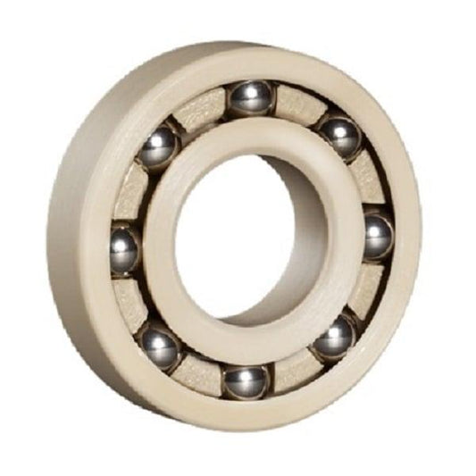 20-Pack 6000 Open PEEK Ball Bearing - PTFE Cage & Stainless Steel Balls made in Japan