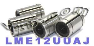 4-Pack LME12UUAJ 12mm Adjustable Bushing 12x22x32 Linear Motion