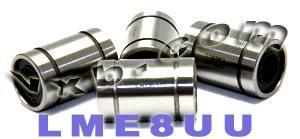 4-Pack LME8UU 8mm Ball Bushing 8x16x25 Linear Motion Bearings