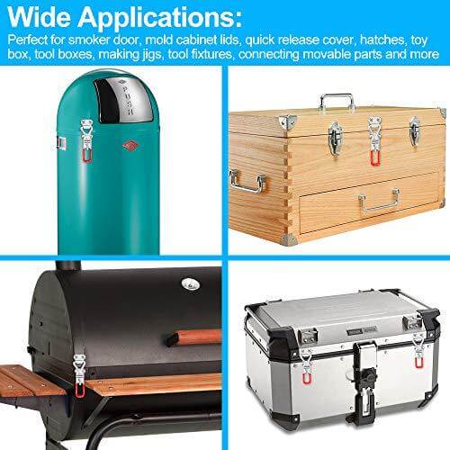 Adjustable Pull Clamp Latch 220Lbs Holding Capacity