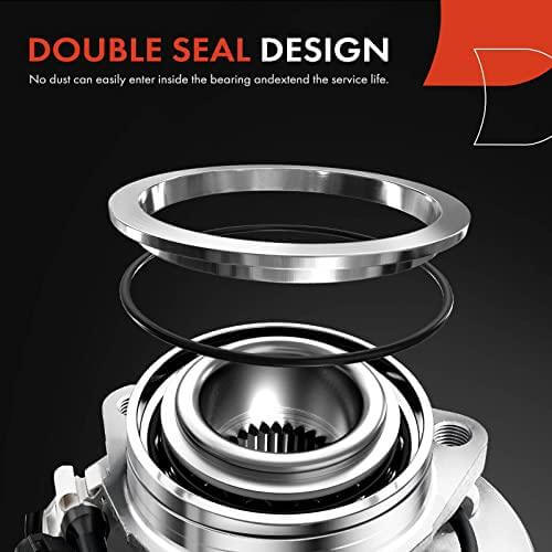 Pair [2] Front Rear Wheel Bearing Hub Assembly Compatible - Chevy Equinox Impala Malibu GMC Terrain Cadillac CTS XTS Buick LaCrosse Regal # 513288