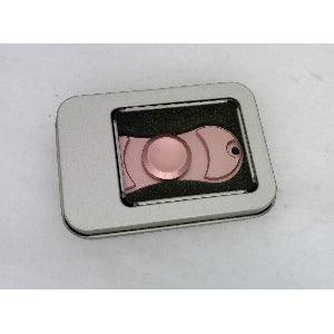 Pink Aluminum Dual Fidget Hand Spinner Toy 42Q
