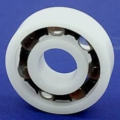 Acetal/POM Plastic Bearing 6701 - Glass Balls - 12x18x4mm
