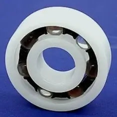 Acetal/POM Plastic Bearing 674 - Glass Balls - 4x7x2mm