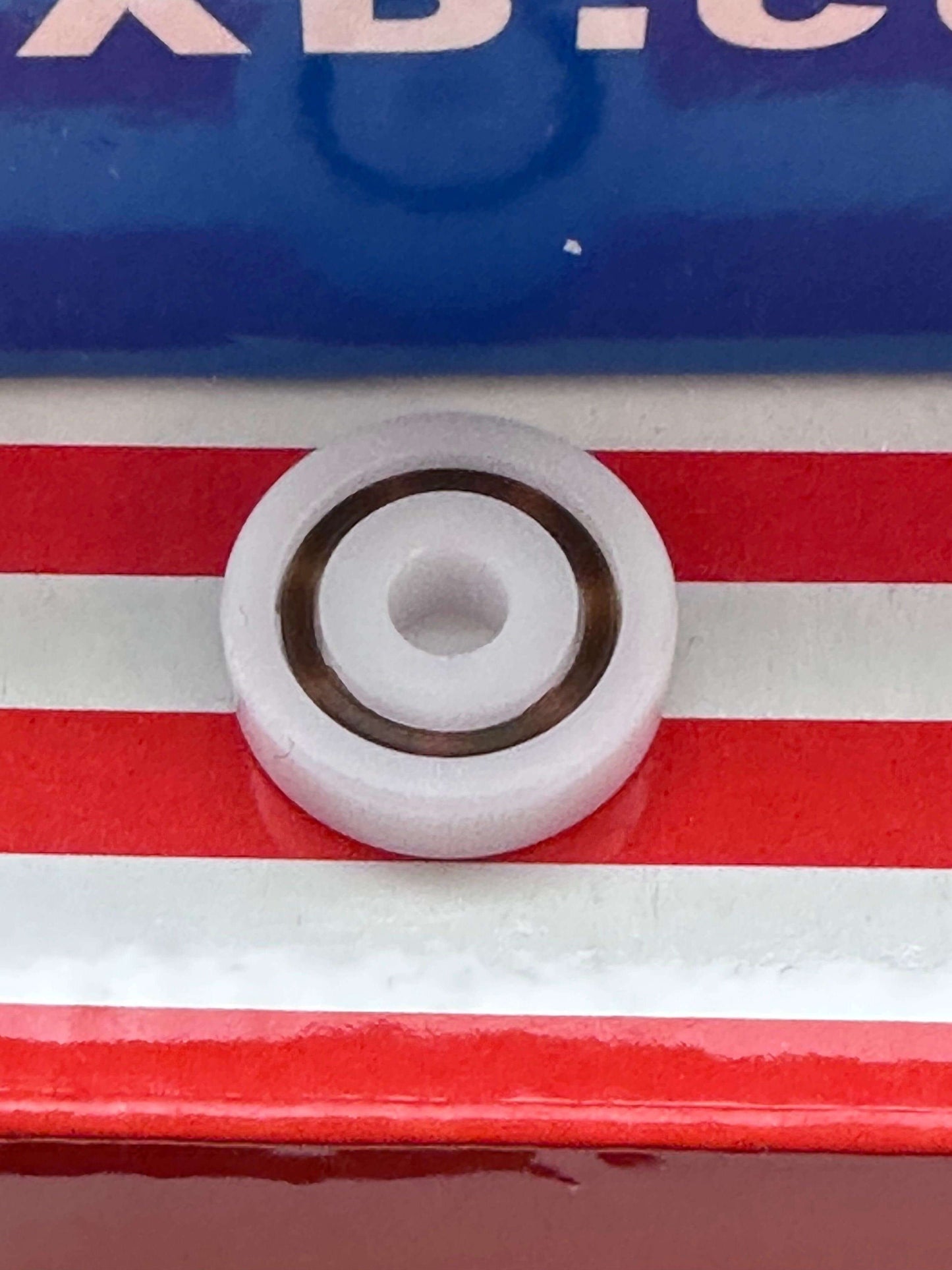 Acetal/POM Plastic Bearing 6x22.5x7mm • Glass Balls