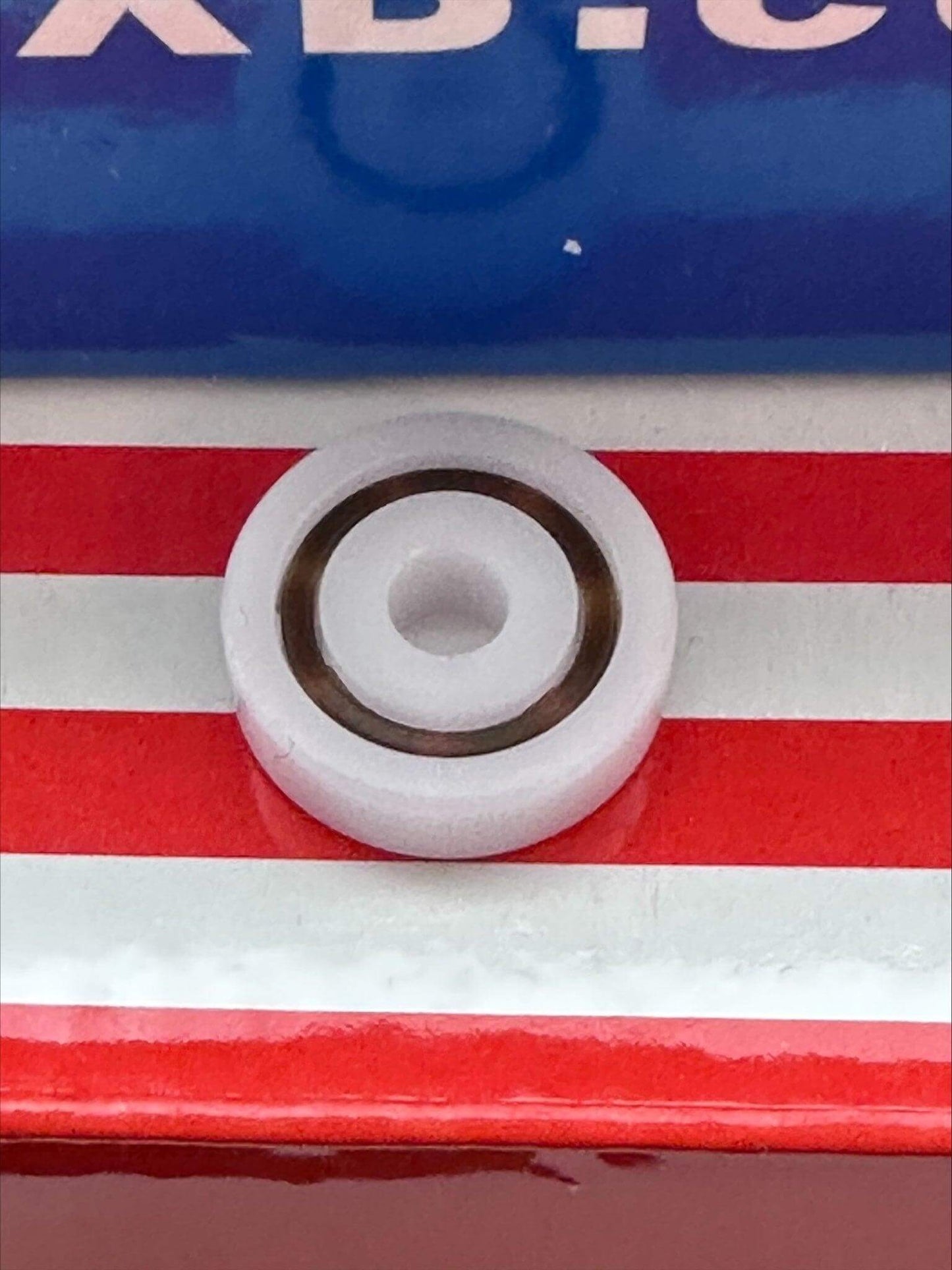 Acetal/POM Plastic Bearing 6x22.5x7mm • Glass Balls