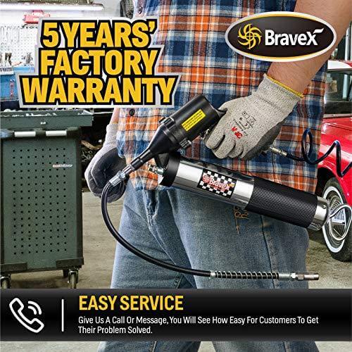 Pneumatic Grease Gun Air Operated Fully Automatic - 14.5 Oz Continuous Cycle