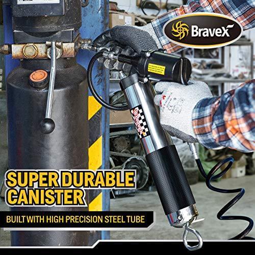 Pneumatic Grease Gun Air Operated Fully Automatic - 14.5 Oz Continuous Cycle