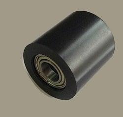 PU10x30x30ZZ Shielded Bearing Covered - Polyurethane Tire 10x30x30mm