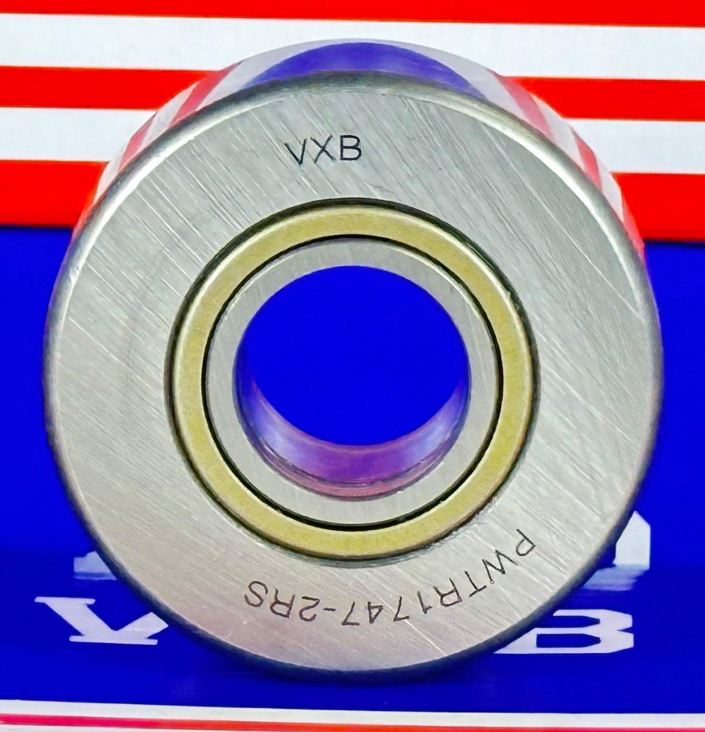 PWTR1747-2RS-XL Track Rollers Bearing Cam Follower - Cylindrical Roller Set - 2 Rubber Seal