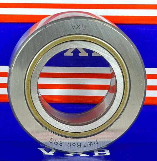 PWTR50-2RS-XL Track Rollers Bearing Cam Follower - Cylindrical Roller Set - 2 Rubber Seal 50x90x32mm