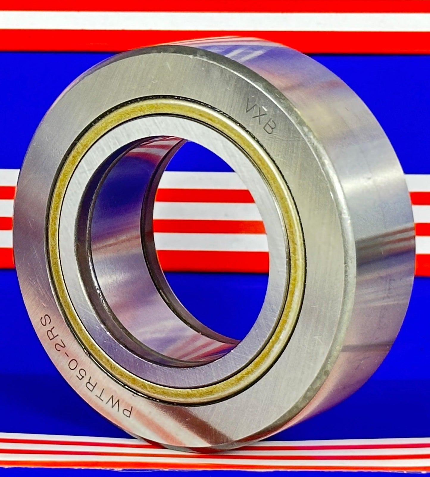 PWTR50-2RS-XL Track Rollers Bearing Cam Follower - Cylindrical Roller Set - 2 Rubber Seal 50x90x32mm