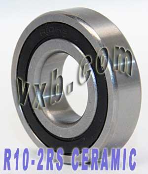 R10-2RS Bearing - Hybrid Ceramic - Sealed 5/8" x 1-3/8 x 0.344" inch