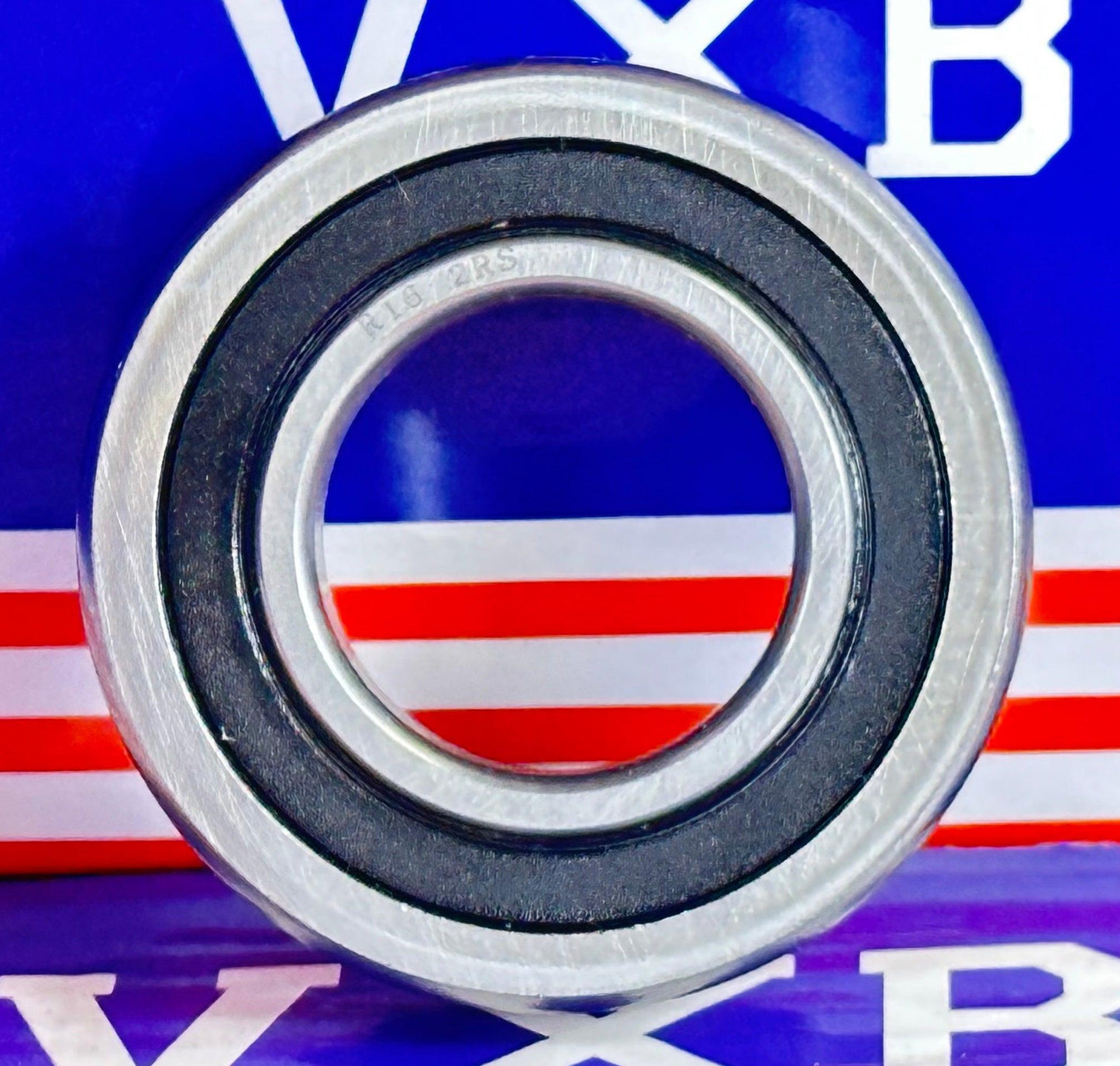 R16-2RS Sealed Bearing - 1" ID x 2" OD x 1/2" Width